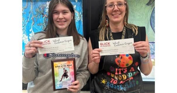 Murray High School Senior named Artsonia's national "Artist of the Week"