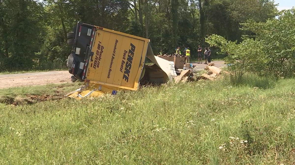 Blandville Road in McCracken County reopens after Penske truck crash News WPSD Local 6