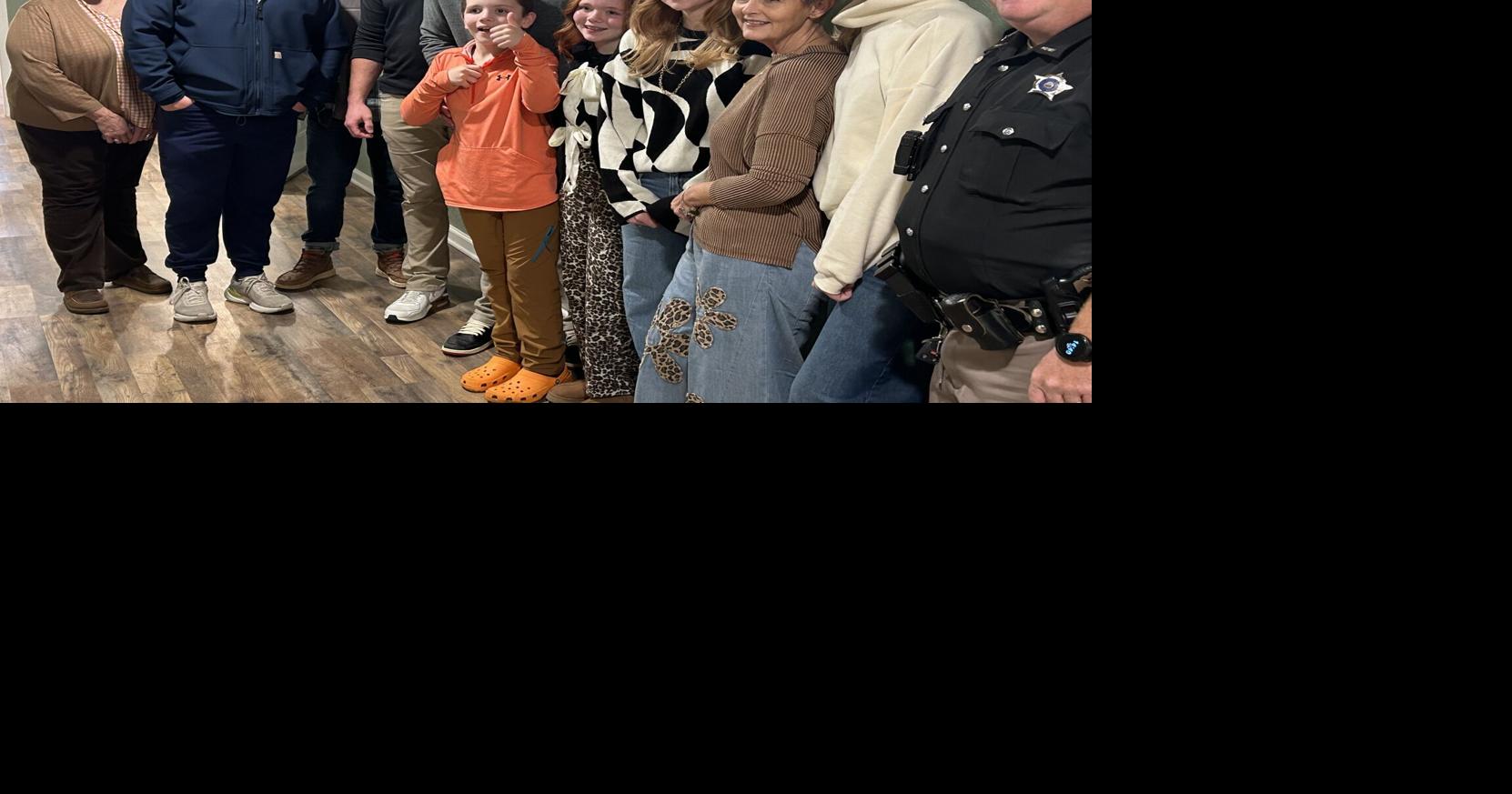 8-year-old tornado survivor, Bentley White, returns to Kentucky to thank rescuers and visit baseball facility