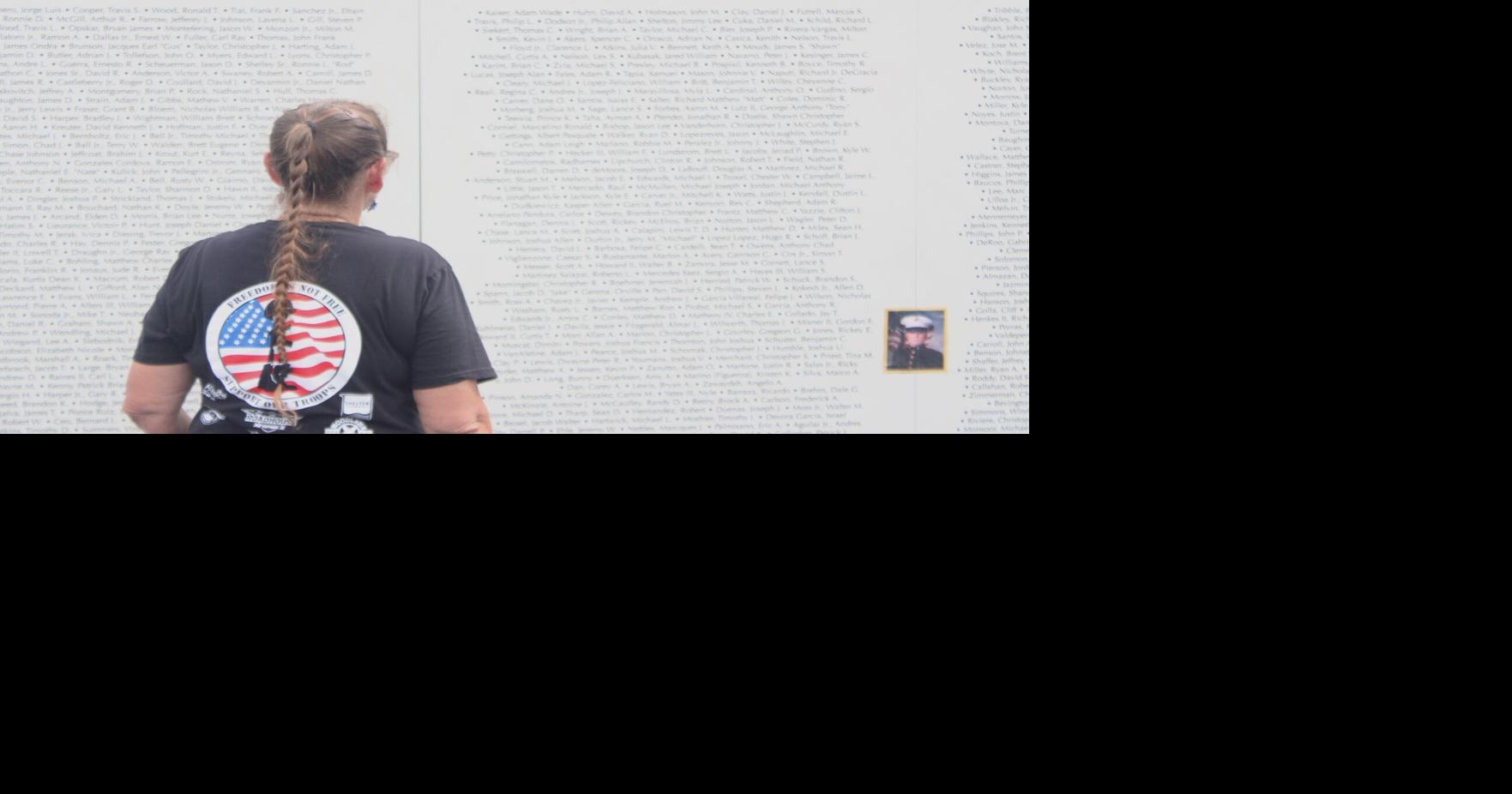 Memorial wall for veterans of the War on Terror to be seen in Marion this weekend | News
