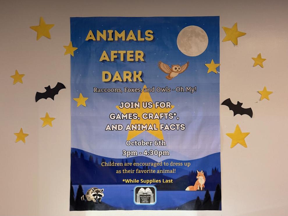 Free fall break activities at McCracken County Public Library in Paducah