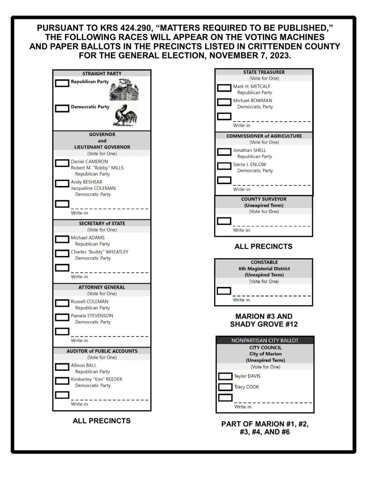 What to expect at the polls on Election Day News WPSD Local 6