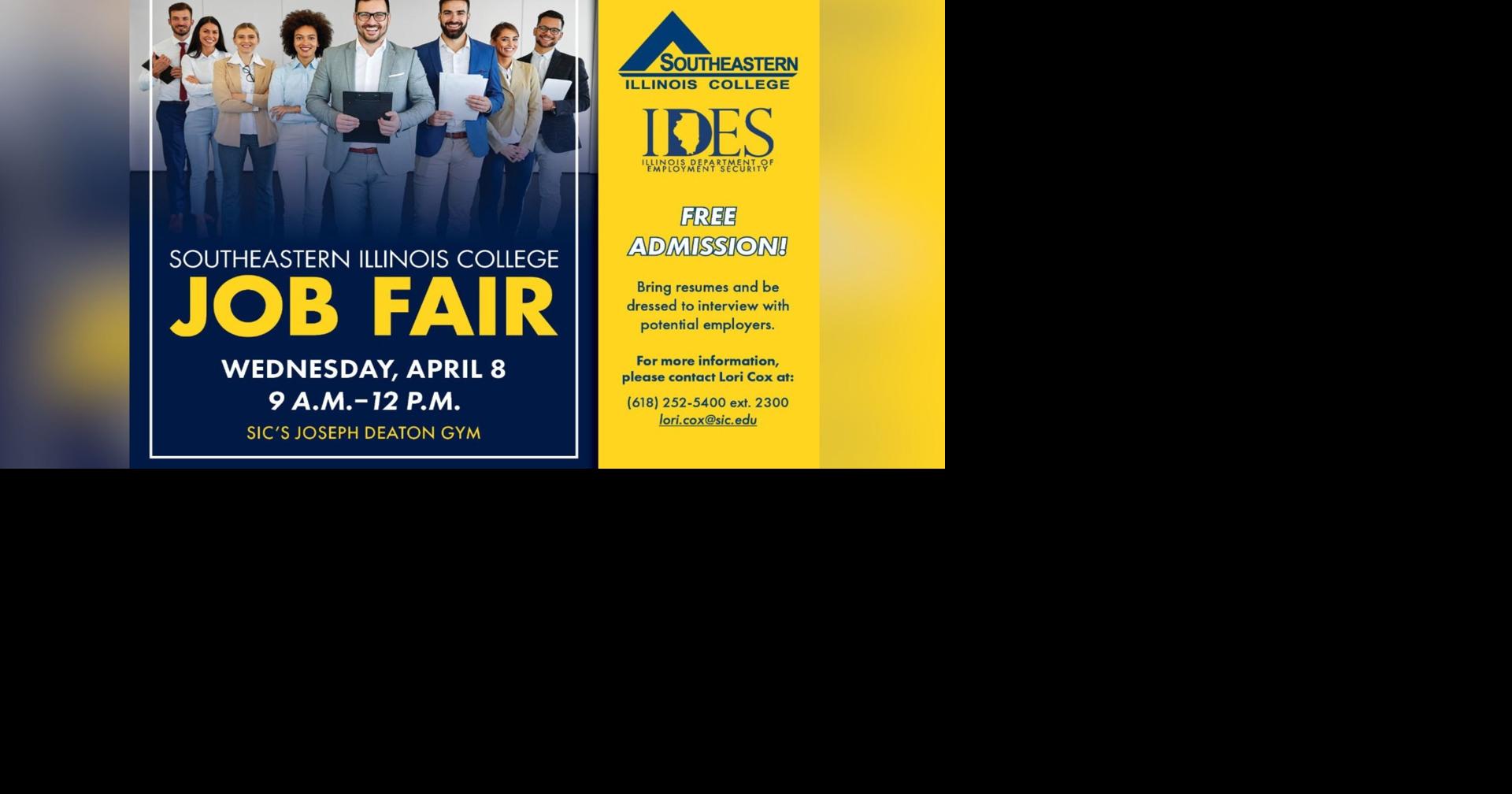 Southeastern Illinois College to hold annual job fair on April 8