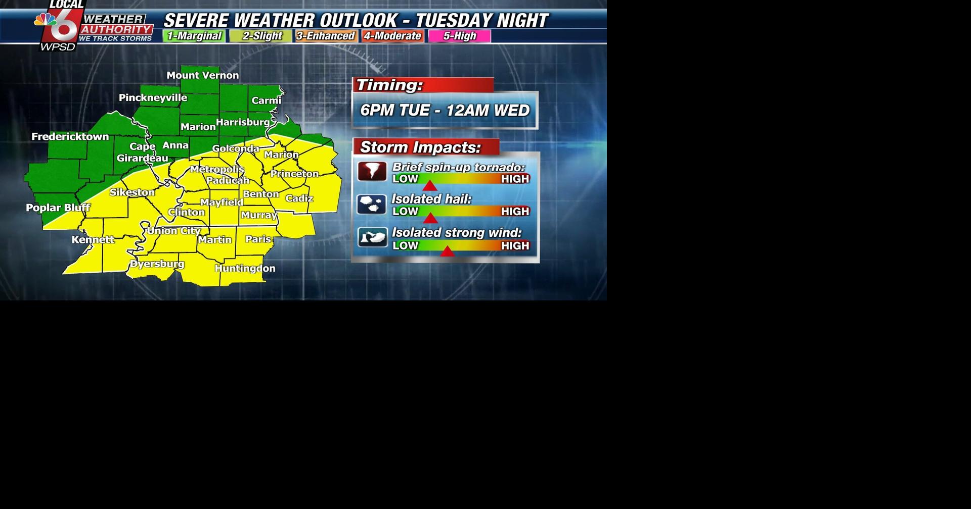 Tracking Storms: local severe weather outlook questionable, deep south ...