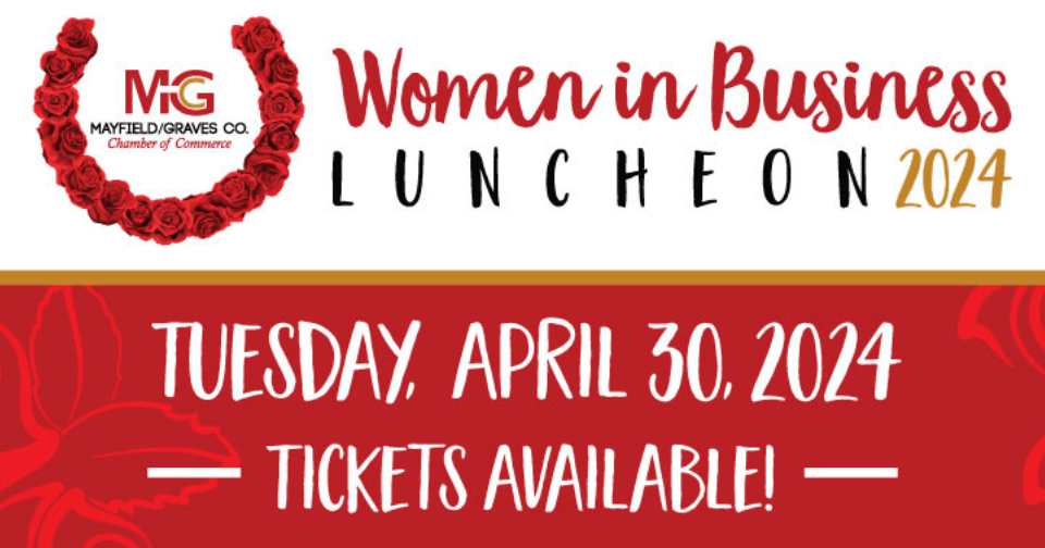 Chamber of Commerce in Mayfield-Graves County to Host Women in Business Luncheon on April 30