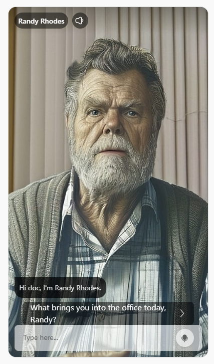 Meet Randy Rhodes, the AI patient changing medical training at SIU ...