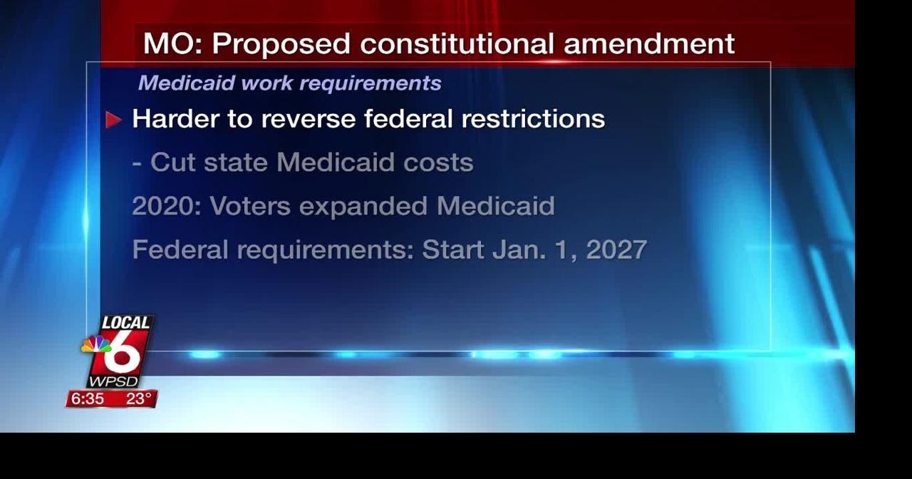 Missouri proposes Medicaid work requirements