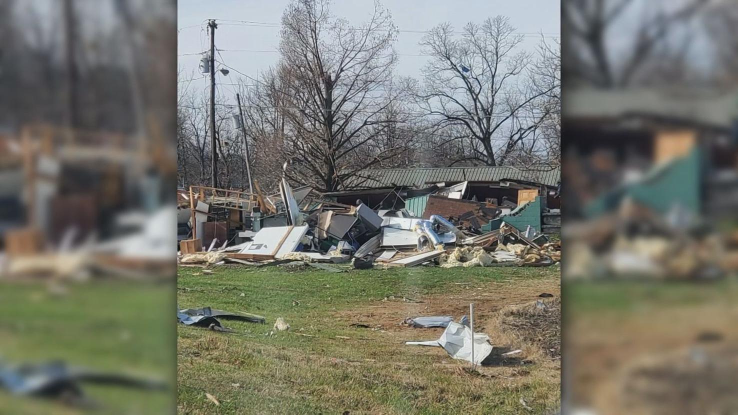 Cleanup efforts continue in Tennessee communities struck by tornado