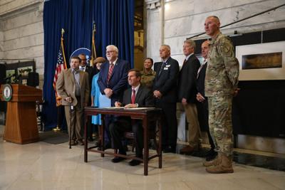 Beshear signs bills for service members 5/18/22