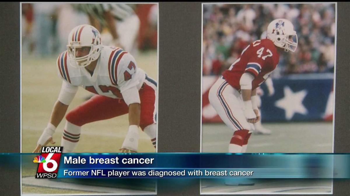 Former Nfl Player Paul Dombroski Talks Experience Surviving Breast