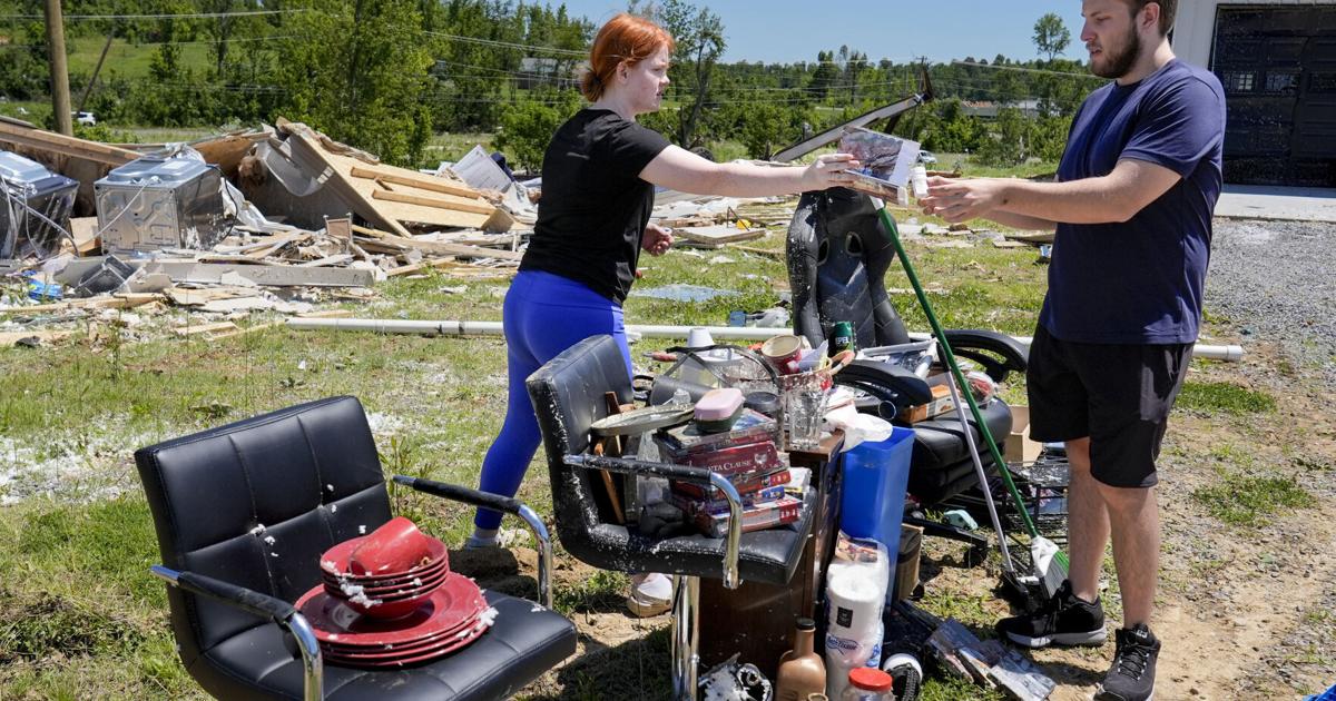 Kentucky families struggling after being hit for a second time by a tornado in the same locations | News Kentucky families struggling after being hit for a second time by a tornado in the same locations | News