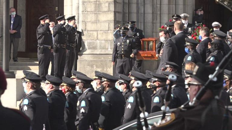 Hundreds mourn St. Louis police officer shot in the line of duty | News ...