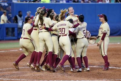 Softball advances to college world series after sweep of James