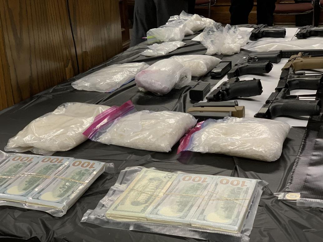 Sheriff Carter announces big drug bust in McCracken County Archive