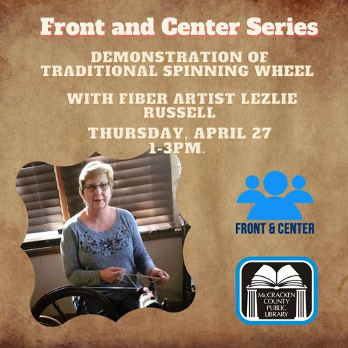 McCracken County Public Library celebrates AQS QuiltWeek with fiber demonstration, historian