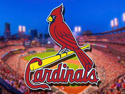 St. Louis Cardinals: Weathered Faux Barrel Top Clock