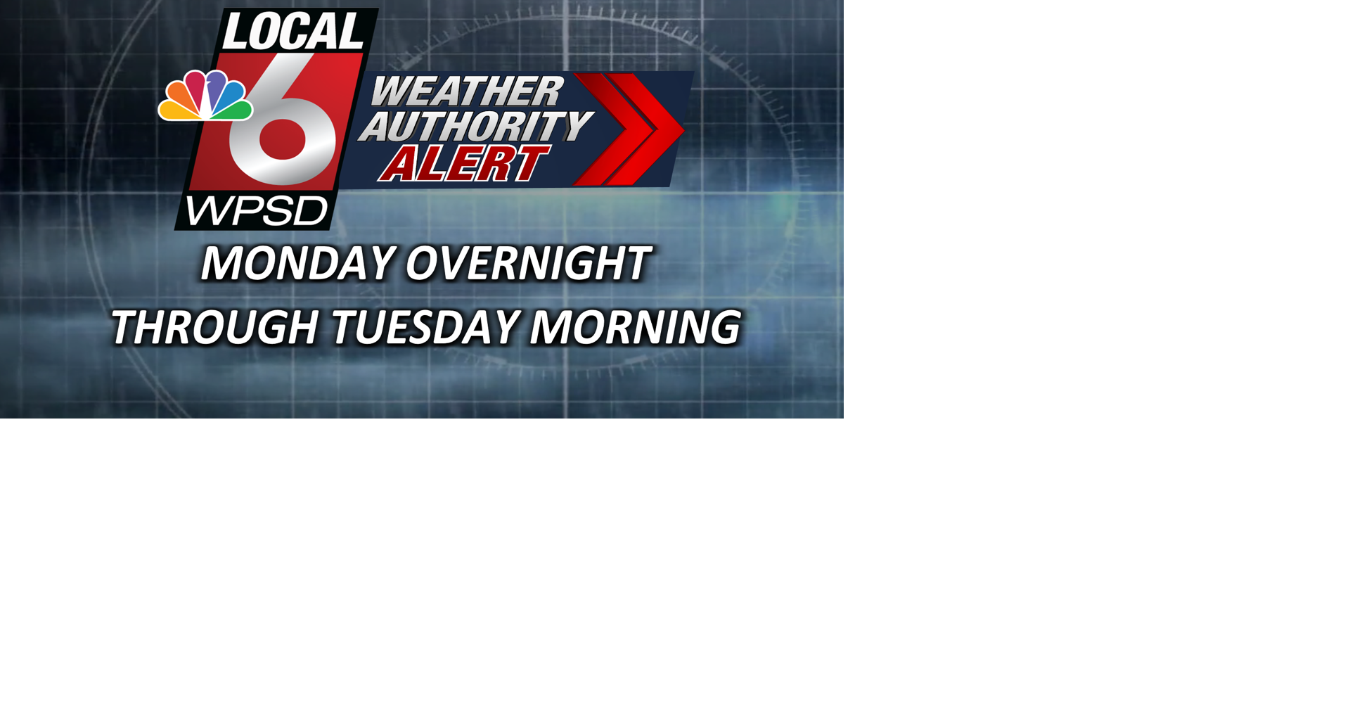 Weather Authority Alert Monday night and Tuesday morning for possible severe storms | News