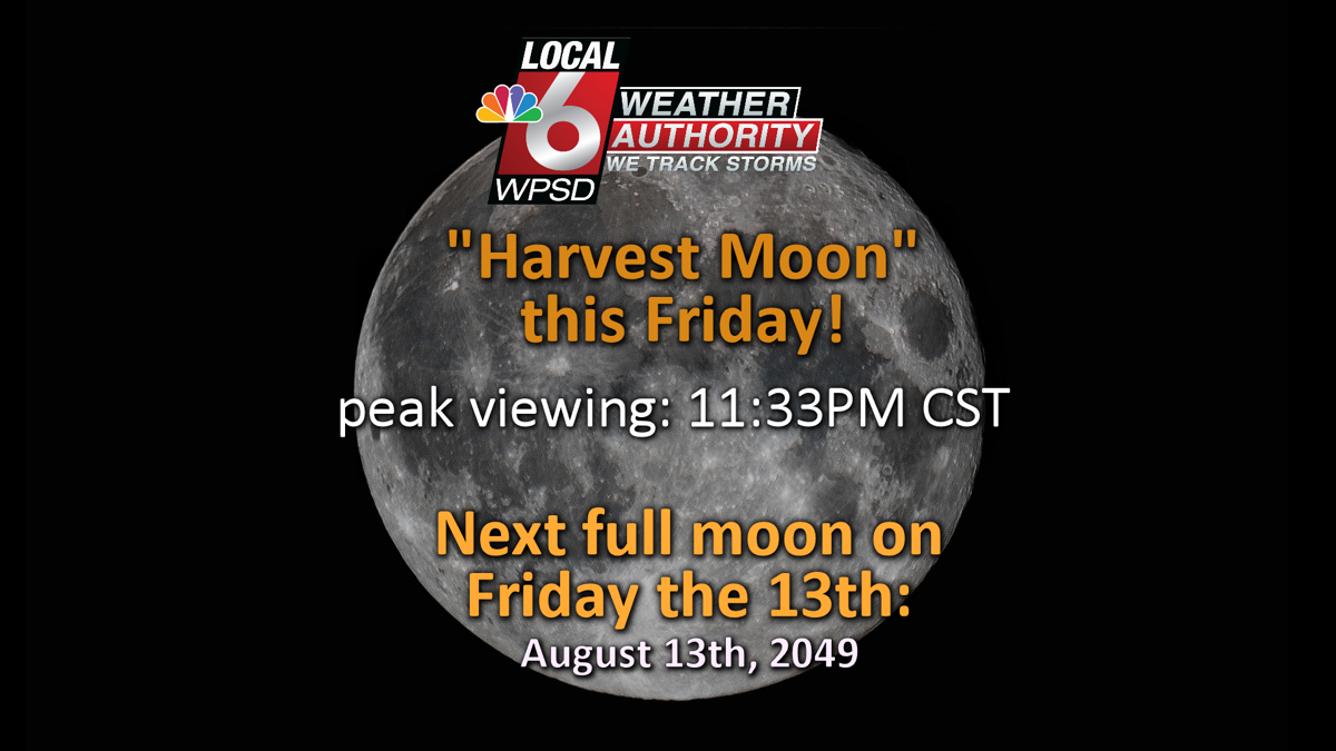 Rare Friday The 13th Full Moon Local News Wpsd Local 6