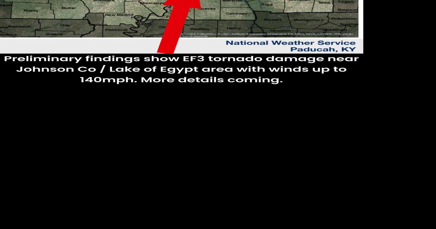 NWS: EF-3 tornado touched down Sunday in Lake of Egypt, Ill. | News