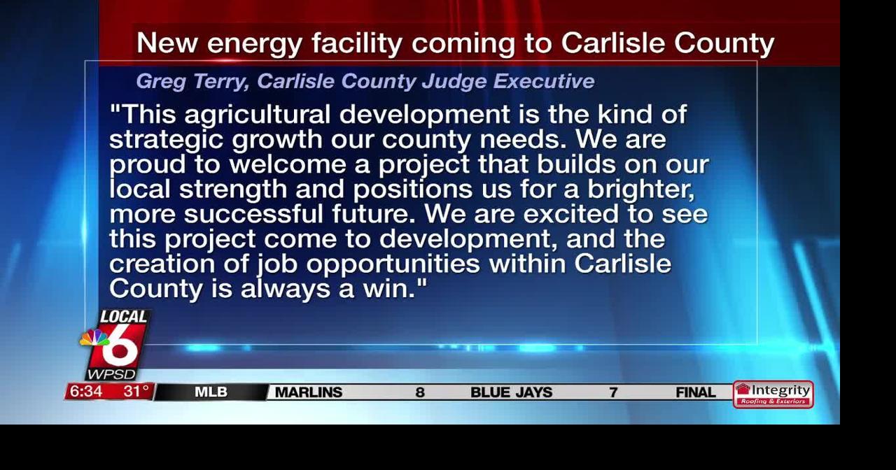 New energy facility coming to Carlisle County