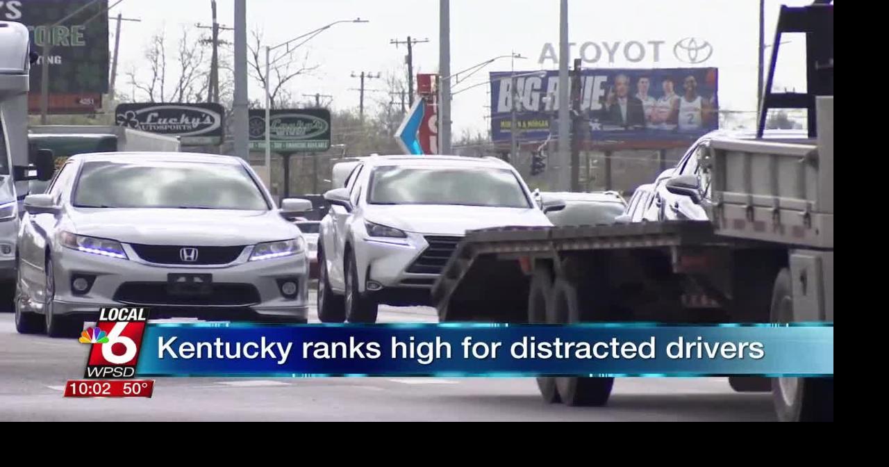 Kentucky ranks high for distracted drivers