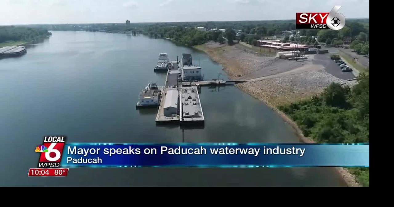 Mayor Bray speaks on waterway industry