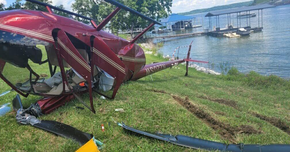 One person injured in helicopter crash in Marshall County - Vimarsana News
