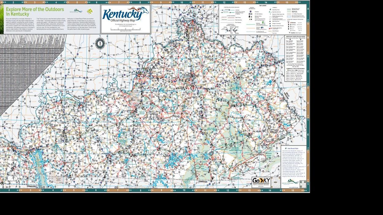 2020-2021 Kentucky Highway Map now available | News | WPSD Local 6
