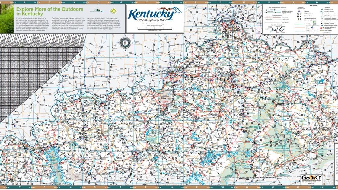 2020 2021 Kentucky Highway Map Now Available News Wpsd Local 6 Kentucky Road Construction Map 2022