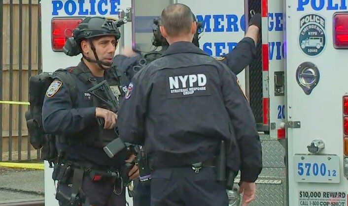 Manhunt underway for suspect who used gas canister and opened fire on ...