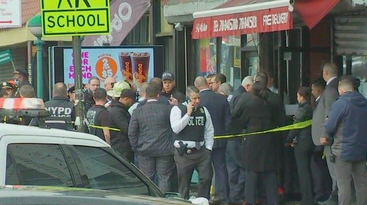Manhunt underway for suspect who used gas canister and opened fire on ...