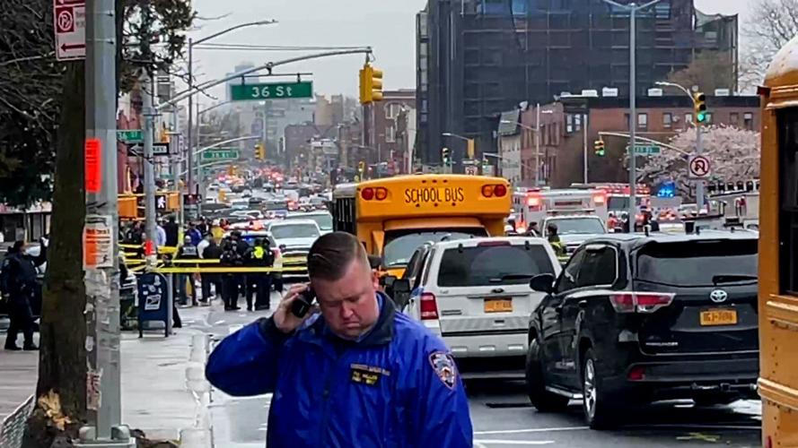 Manhunt underway for suspect who used gas canister and opened fire on ...