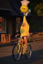 Man in a banana costume