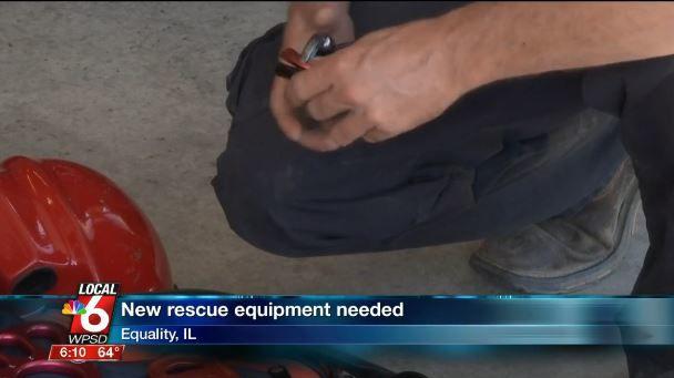 Equality Fire Department Raising Money For New Rope Rescue
