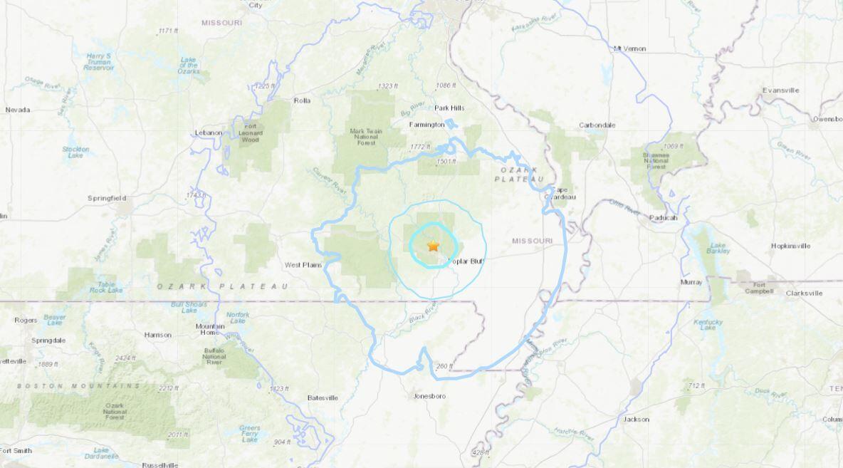 Earthquake reported in southeast Missouri News WPSD Local 6