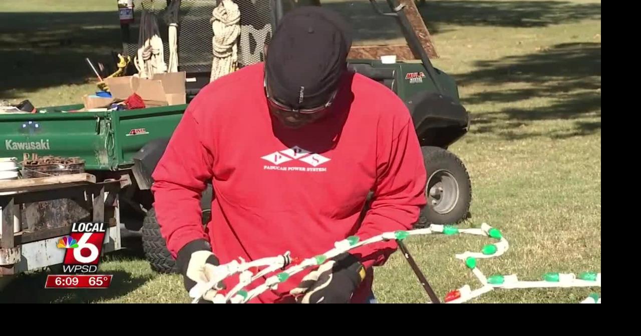 Preps begin for Noble Park Christmas light setup Ott WPSD Local 6