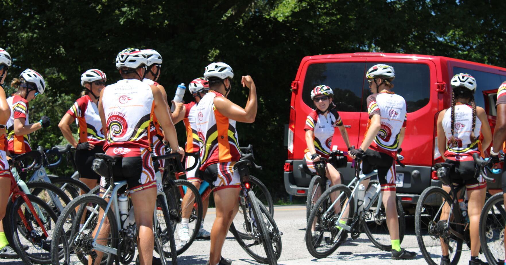 Cyclists remember the Trail of Tears with 900-mile journey - Vimarsana News
