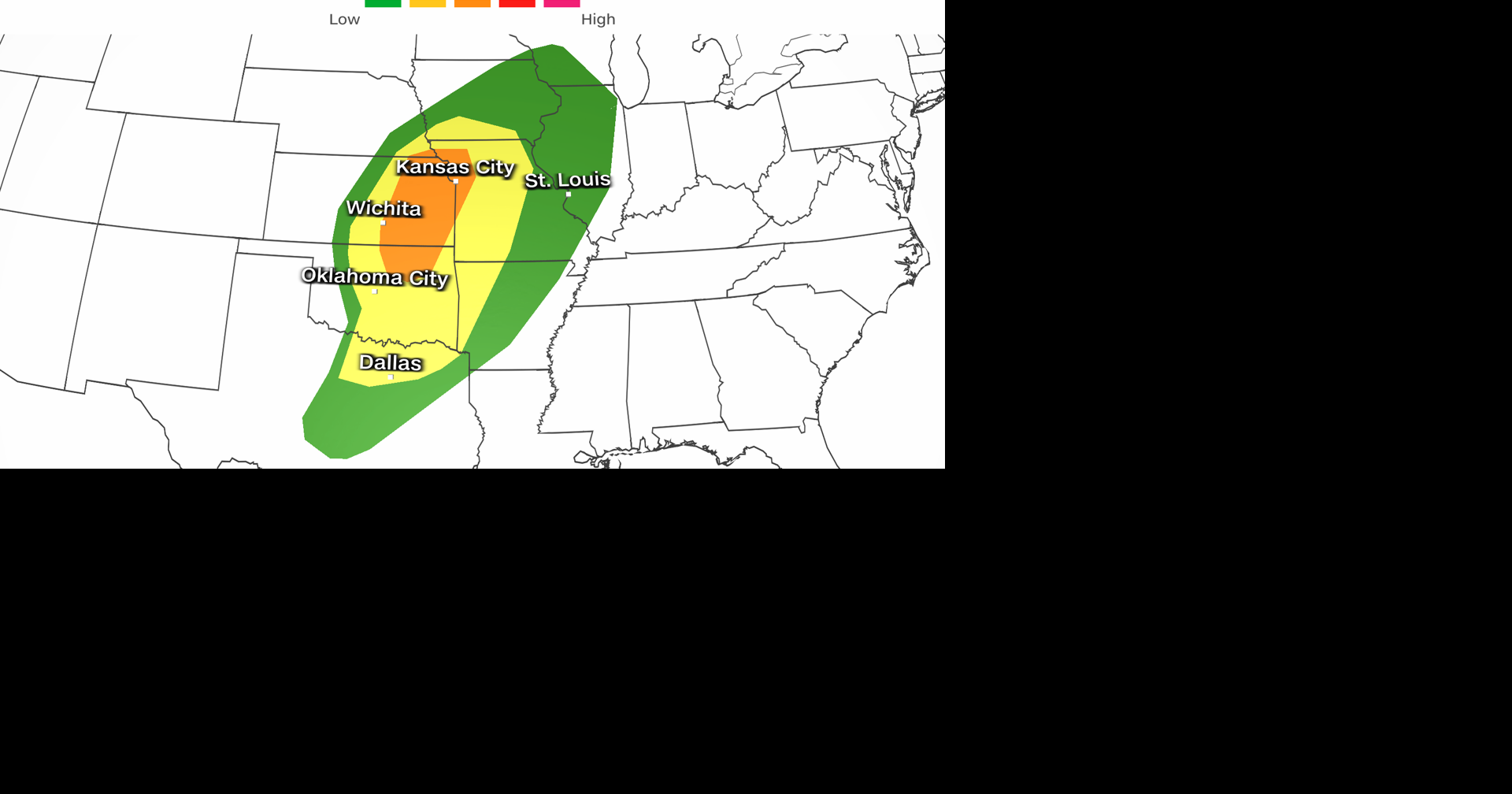 Parts of the US face their most significant tornado and severe storm threat in months | News