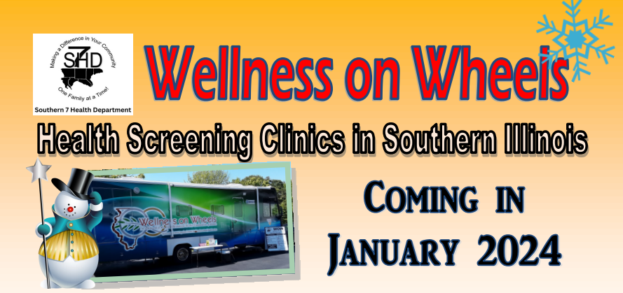 Januari Wellness on Wheels-schema aangekondigd door Southern 7 Health Department