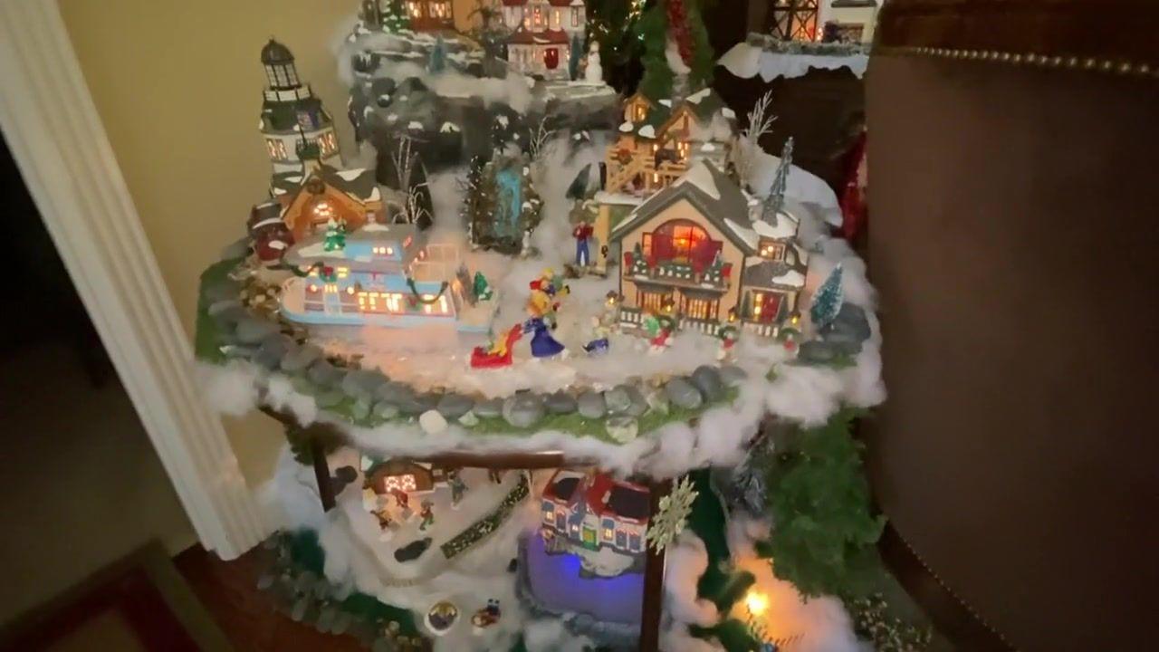 Video Christmas Village Full Tour Wpsd Local 6