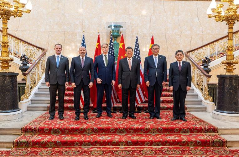 US and China agree on plan to ease export controls after trade talks in US and China agree on plan to ease export controls after trade talks in