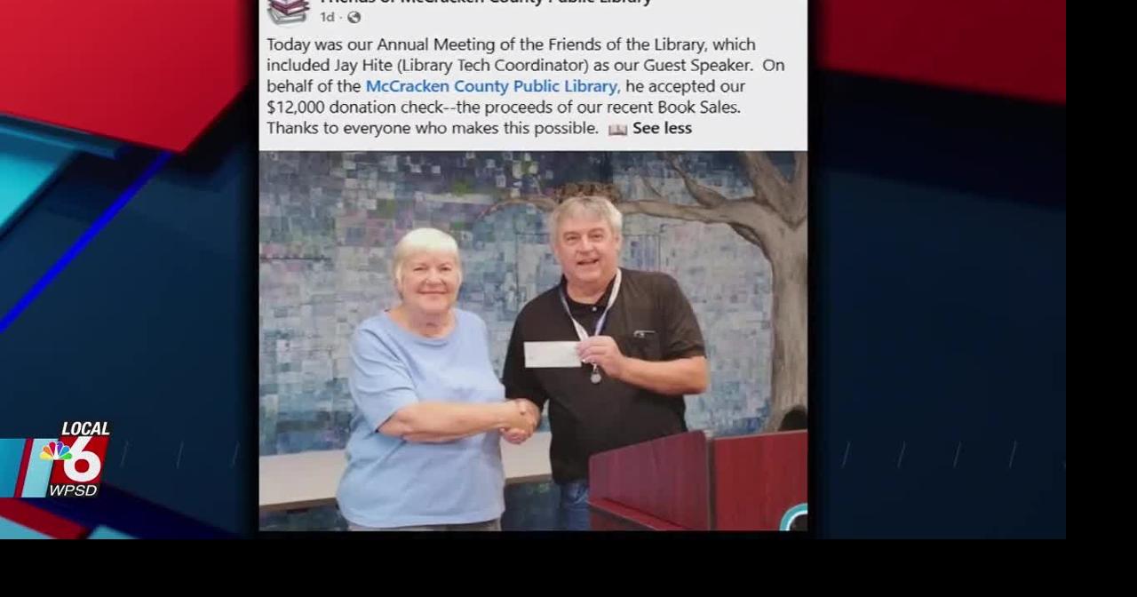 Friends of McCracken County Library raises $12,000 from book sale