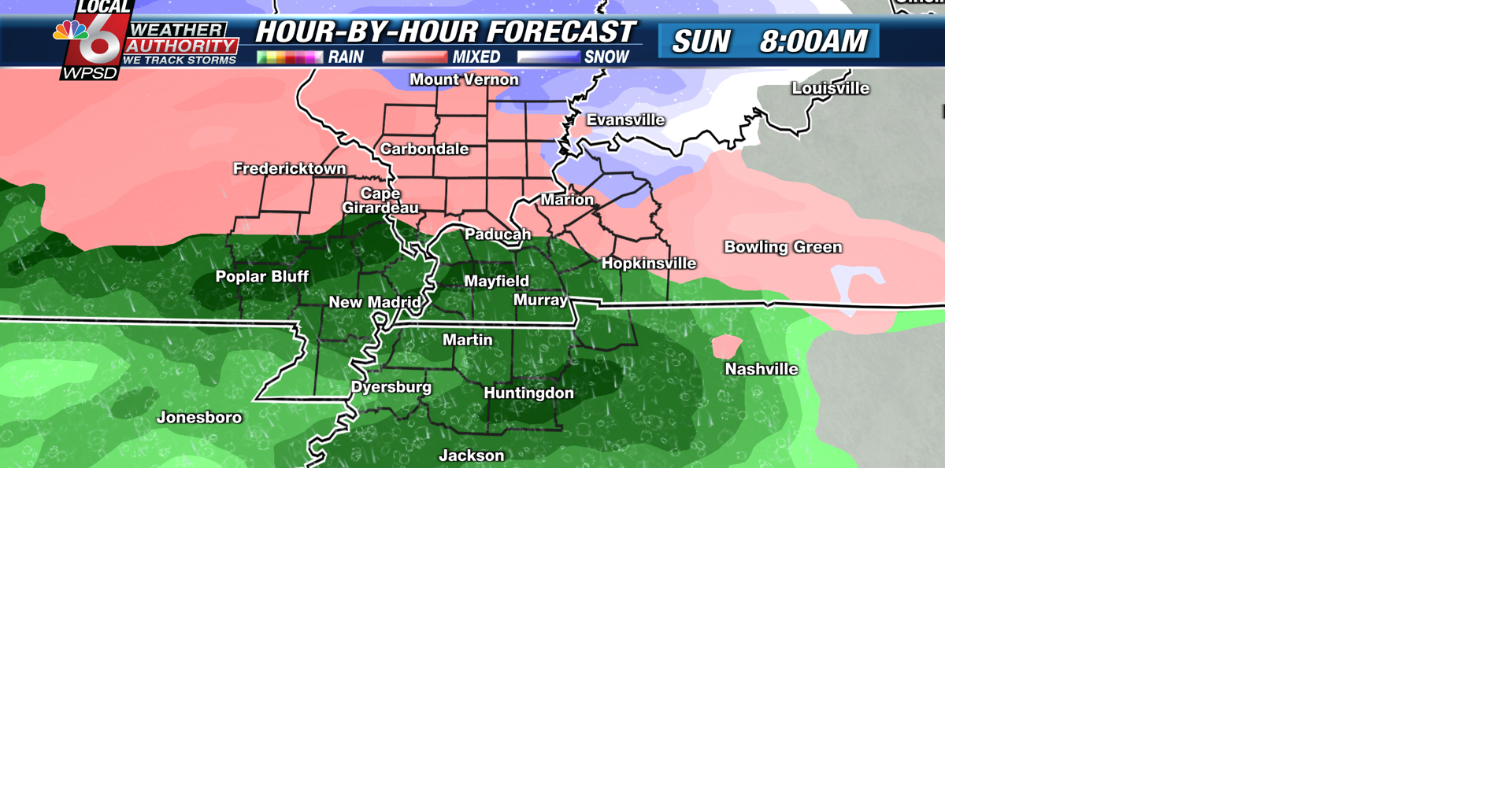 Weather Authority Alert for wintry mix Sunday | Weather