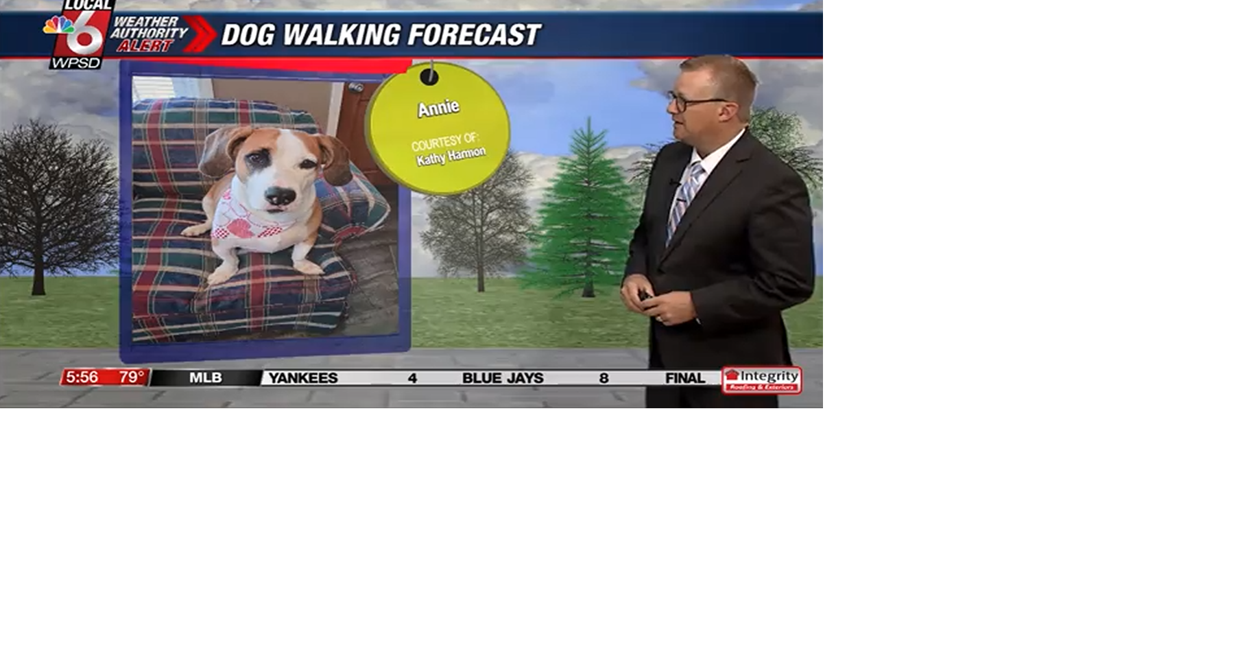 Dog walking forecast 7.24.25