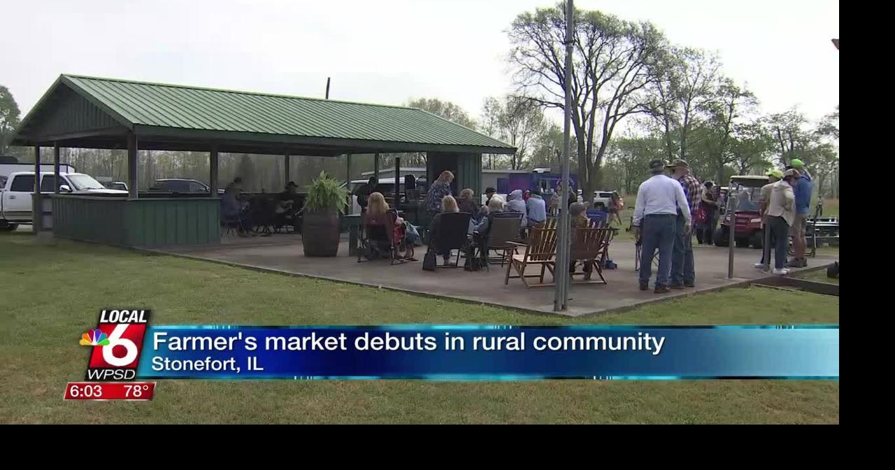 Stonefort, Illinois hosts first-ever farmers market