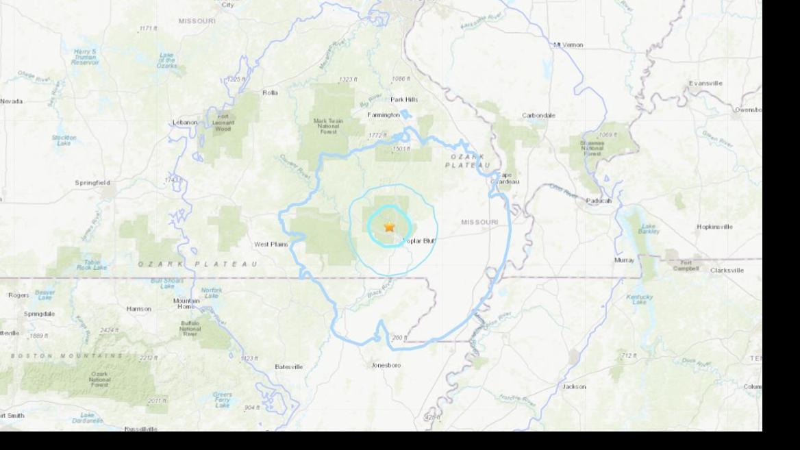 Earthquake reported in southeastern Missouri |  News