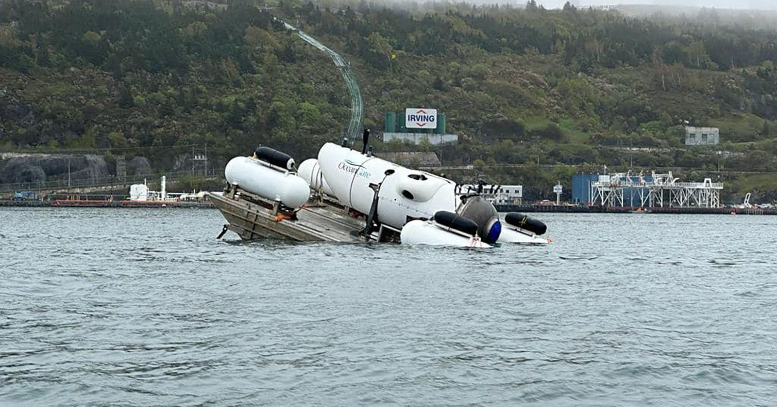Banging sounds heard during search for Titanic submersible, internal US government memo says - Vimarsana News