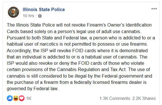 class a misdemeanor illinois foid card