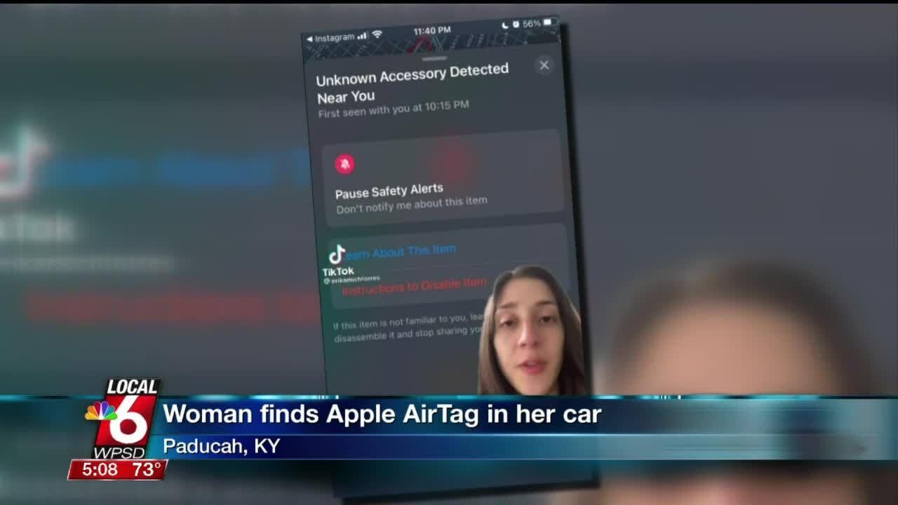 Woman says someone tracked and followed her using Apple AirTag in  Philadelphia - 6abc Philadelphia