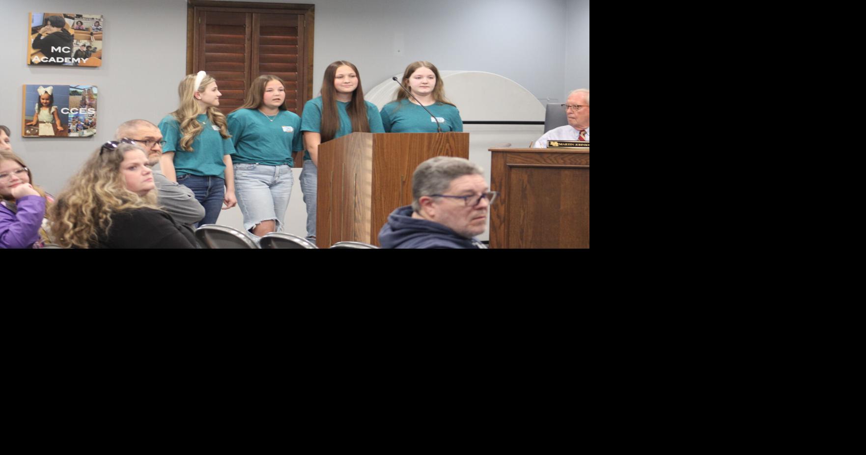 School Board hears student presentations, approves construction ...